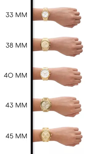 Michael Kors Runway Gold Dial Gold Steel Strap Watch For Women - MK4732