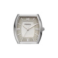 Fossil Wallace Designer Silver Dial Silver Steel Strap Watch for Women - ES3057