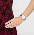 Fossil Jacqueline White Dial Silver Steel Strap Watch for Women - ES3433