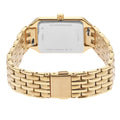 Fossil Raquel Three Hand Date White Dial Gold Steel Strap Watch For Women - ES5220