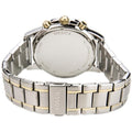Fossil Dean Chronograph White Dial Silver Steel Strap Watch for Men - FS4795