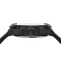 Fossil Bronson Automatic Skeleton Black Dial Brown Leather Strap Watch for Men - ME3219