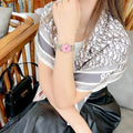Gucci G Timeless Quartz Pink Dial Two Tone Steel Strap Watch For Women - YA1265030