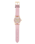 Gucci G Timeless Quartz Mother of Pearl Dial Pink Leather Strap Watch For Women -  YA1264132