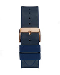 Guess Phoenix Multifunction Blue Dial Blue Rubber Strap Watch for Men - GW0202G4