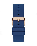Guess Third Gear Analog Blue Dial Blue Rubber Strap Watch for Men - GW0334G3