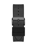 Guess Phoenix Black Dial Black Rubber Strap Watch for Men - GW0386G1