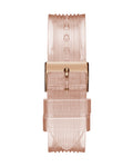 Guess Athena Rose Gold Dial Rose Gold Rubber Strap Watch for Women - GW0409L3