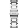 Guess Queen Quartz Silver Dial Silver Steel Strap Watch For Women - GW0464L1