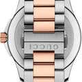 Gucci G Timeless Grey Dial Two Tone Steel Strap Watch For Men - YA126446