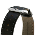 Hugo Boss Aero Chronograph Black Dial Black Leather Strap Watch for Men - 1513770