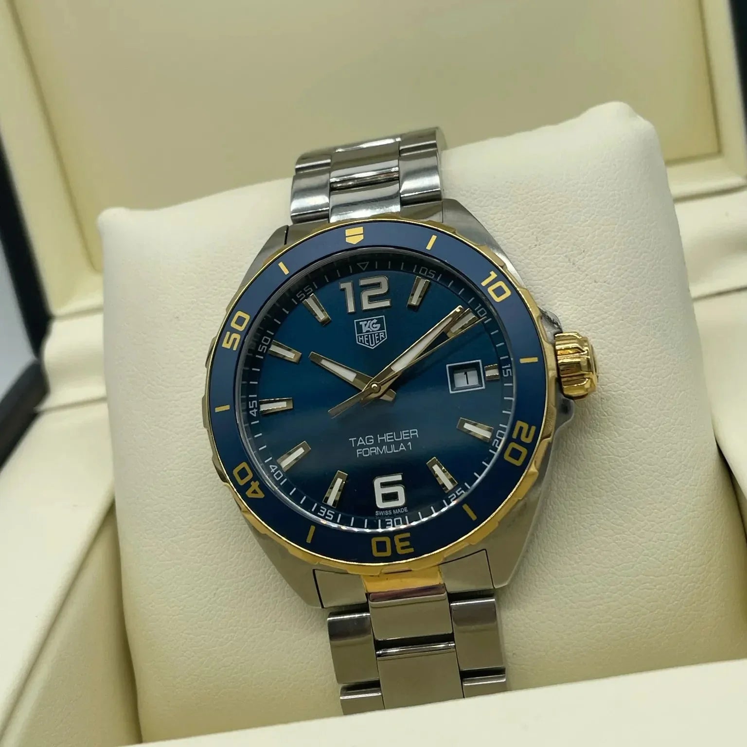Tag Heuer Formula Blue Dial Watch for Men - WAZ1120.BB0879