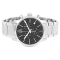 Calvin Klein City Chronograph Black Dial Silver Steel Strap Watch for Men - K2G27143