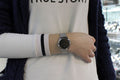 Calvin Klein Minimal Grey Dial Silver Mesh Bracelet Watch for Women - K3M2212X