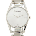 Calvin Klein Dainty Diamonds Silver Dial Sliver Steel Strap Watch for Women - K7L2314T