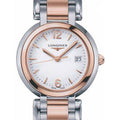 Longines PrimaLuna Quartz White Dial Two Tone Steel Strap Watch for Women - L8.110.5.16.6