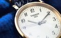 Tissot T Classic Everytime Small White Dial Blue NATO Strap Watch For Women - T109.210.38.032.00