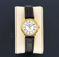 Longines Presence Automatic White Dial Black Watch for Women - L4.321.2.11.2