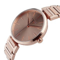 Hugo Boss Allusion Rose Gold Dial Rose Gold Steel Strap Watch For Women - 1502418