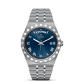 Tudor Royal Automatic Blue Dial Silver Steel Strap Watch for Men - M28600-0005