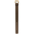 Marc Jacobs Amy Grey Dial Grey Leather Strap Watch for Women - MBM1153