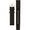 Marc Jacobs Blade Chronograph Rose Gold Dial Black Leather Strap Watch for Women - MBM1188