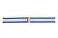 Marc Jacobs Rock Chronograph White Dial Two Tone Silicone Strap Watch for Women - MBM2594