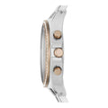 Marc Jacobs Henry Chronograph Silver Dial Two Tone Steel Strap Watch for Women - MBM3106