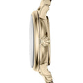 Marc Jacobs Baker White Dial Gold Steel Strap Watch for Women - MBM3247