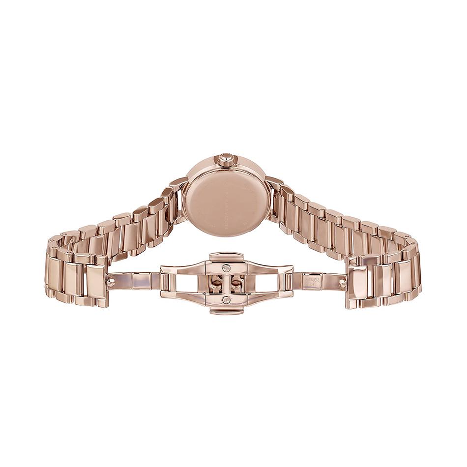 Marc Jacobs Peggy Rose Gold Dial Rose Gold Steel Strap Watch for Women - MBM3406