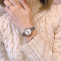 Marc Jacobs Betty White Dial Silver Steel Strap Watch for Women - MJ3497