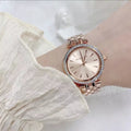 Michael Kors Darci Rose Gold Dial Rose Gold Stainless Steel Strap Watch for Women - MK3366