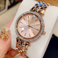 Michael Kors Darci Rose Gold Dial Rose Gold Stainless Steel Strap Watch for Women - MK3366