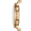Michael Kors Norie Gold Dial Two Tone Steel Strap Watch for Women - MK3586