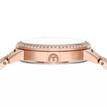 Michael Kors Melissa Pave Quartz Rose Gold Dial Rose Gold Steel Strap Watch for Women - MK4372
