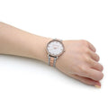 Michael Kors Pyper Quartz White Dial Two Tone Steel Strap Watch For Women - MK4667