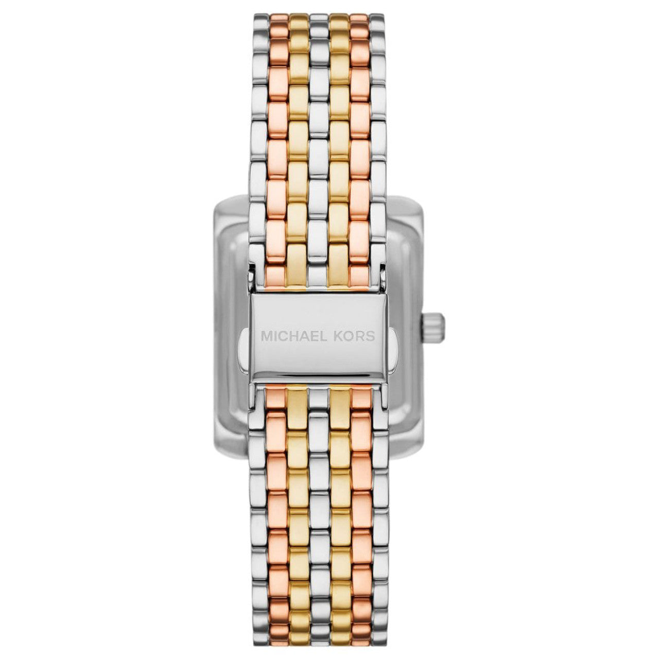 Michael Kors Emery Three-Hand White Dial Two Tone Steel Strap Watch for Women - MK4744