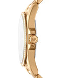 Michael Kors Whitney Quartz Black Dial Two Tone Steel Strap  Watch For Women - MK6743