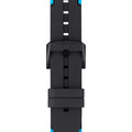 Tissot T Race Cycling Chronograph Black Dial Two Tone Rubber Strap Watch For Men - T111.417.37.441.05