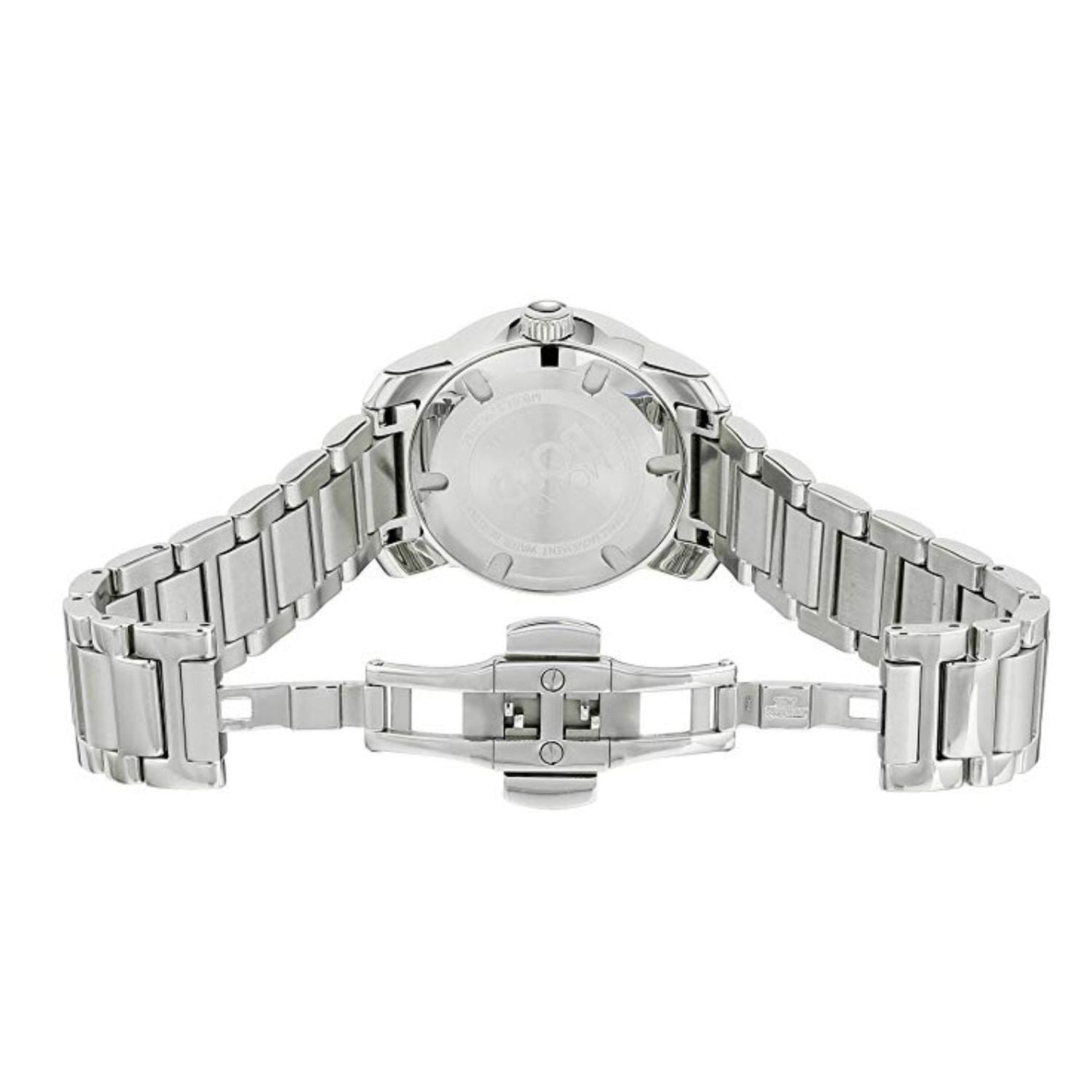 Movado Bold Silver Dial Silver Steel Strap Watch for Women - 3600244