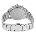 Emporio Armani Mario Chronograph Blue Dial Silver Steel Strap Watch For Men - AR11306