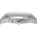 Emporio Armani Chronograph Blue Dial Silver Steel Strap Watch For Men - AR11528