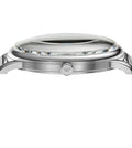 Emporio Armani Minimalist Quartz Blue Dial Silver Steel Strap Watch For Men - AR11571