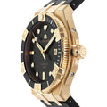 Maurice Lacroix Aikon Venturer Black Dial Black Rubber Strap Watch For Men - AI6058-BRZ0B-330-2