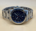 Michael Kors Runway Chronograph Blue Dial Blue Steel Strap Watch For Men - MK8538