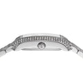 Michael Kors Emery Analog Three Hand Blue Dial Silver Steel Strap Watch for Women - MK4829