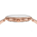 Michael Kors Jaryn Analog White Dial Two Tone Steel Strap Watch For Women - MK4342