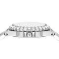 Michael Kors Lennox Three-Hand Blue Dial Silver Steel Strap Watch For Women - MK7397