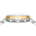Michael Kors Maren Chronograph Silver Dial Silver Steel Strap Watch for Women - MK7495