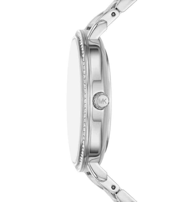 Michael Kors Pyper Analog Gray Dial Silver Steel Strap Watch For Women -  MK4672